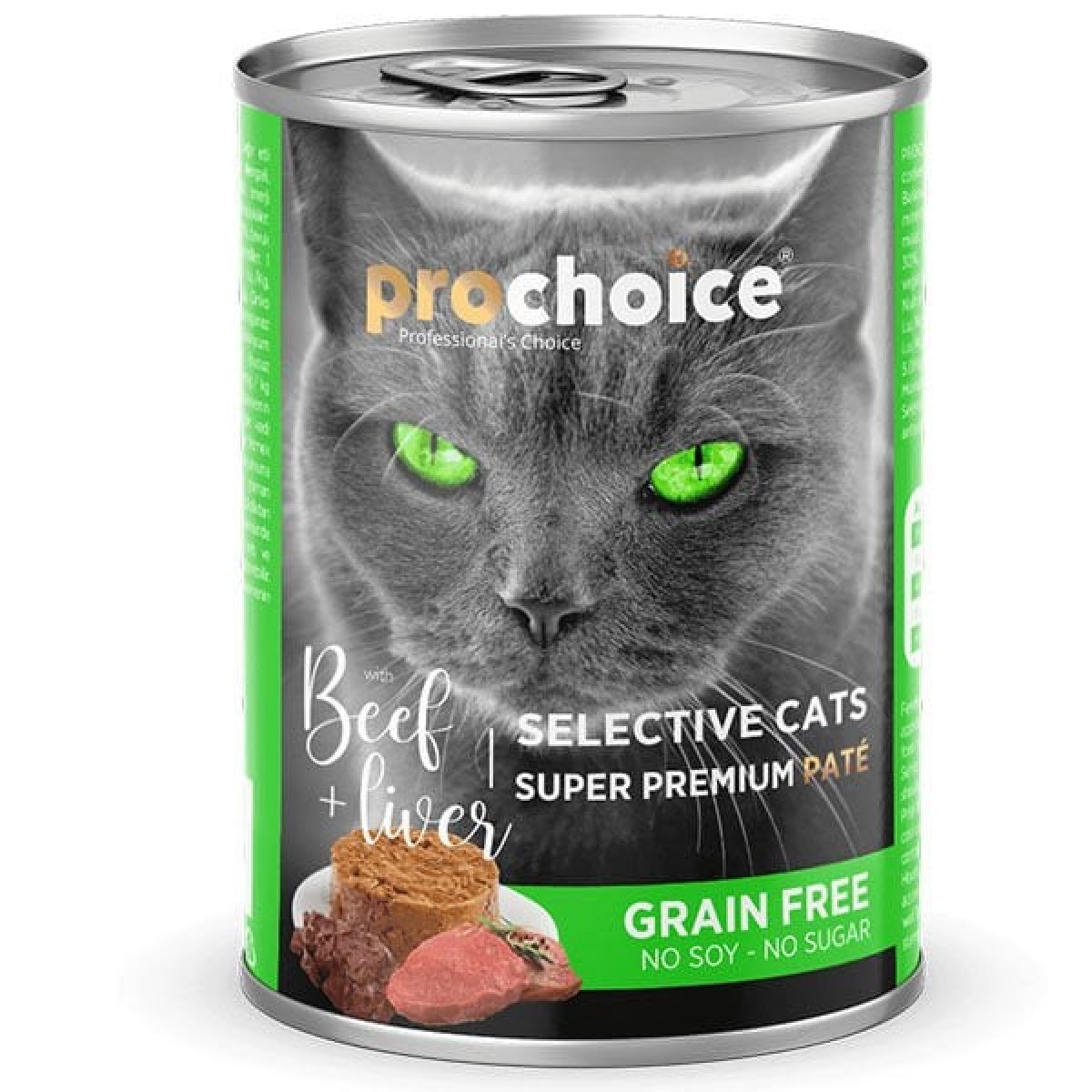 Pro Choice Selective Biftek ve Ciğerli Yetişkin Konserve Kedi Maması 400 Gr Pro Choice Selective Biftek ve Ciğerli Yetişkin Konserve Kedi Maması 400 Gr