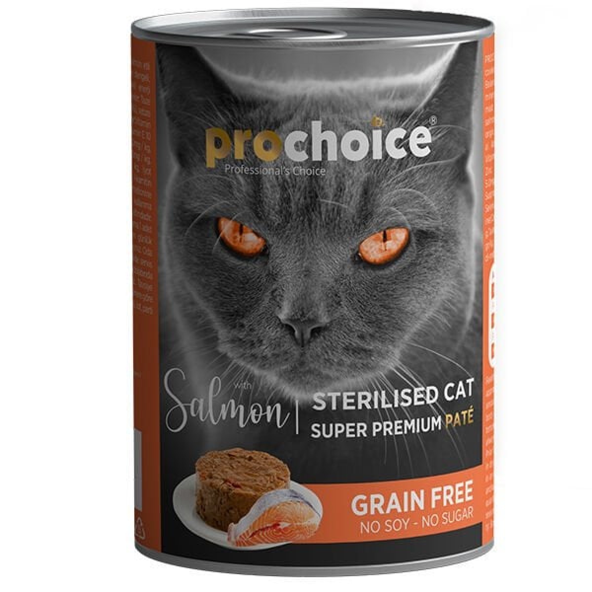 Pro Choice Sterilised Somonlu Kısırlaştırılmış Konserve Kedi Maması 400 Gr