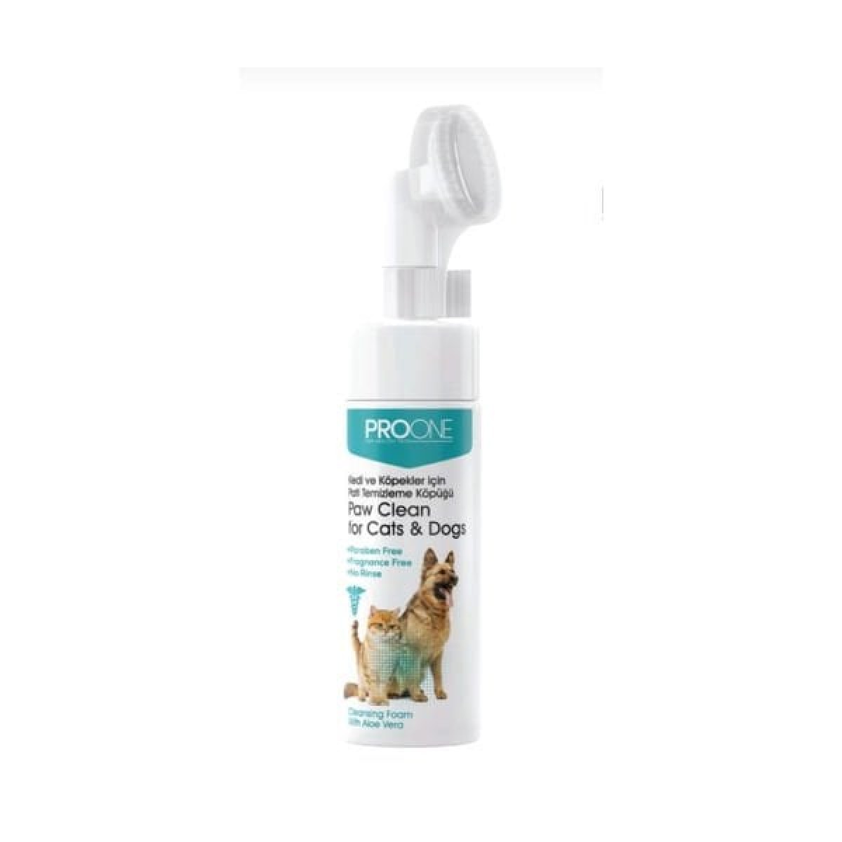 Pro One Kedi ve Köpekler için Pati Temizleme Köpüğü 150 Ml Pro One Kedi ve Köpekler için Pati Temizleme Köpüğü 150 Ml