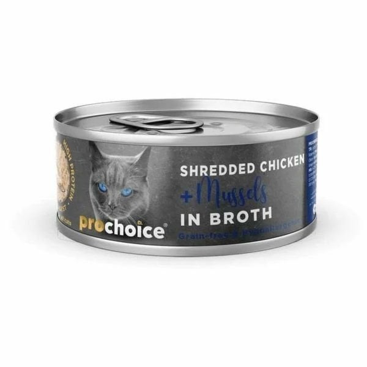 Prochoice Hypo-Allergenic Sos İçinde Tavuklu ve Midyeli Tahılsız Yetişkin Kedi Konservesi 70 Gr Prochoice Hypo-Allergenic Sos İçinde Tavuklu ve Midyeli Tahılsız Yetişkin Kedi Konservesi 70 Gr