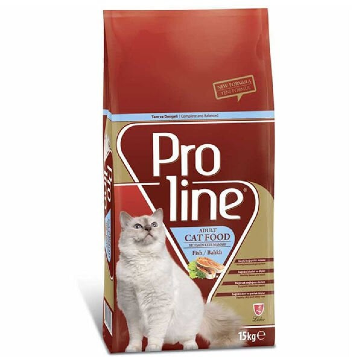 Proline Adult Balıklı Yetişkin Kedi Maması 15 Kg Proline Adult Balıklı Yetişkin Kedi Maması 15 Kg