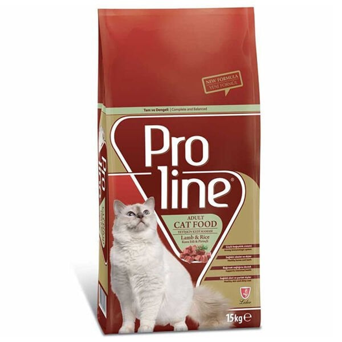 Proline Adult Kuzu ve Pirinçli Yetişkin Kedi Maması 15 Kg Proline Adult Kuzu ve Pirinçli Yetişkin Kedi Maması 15 Kg