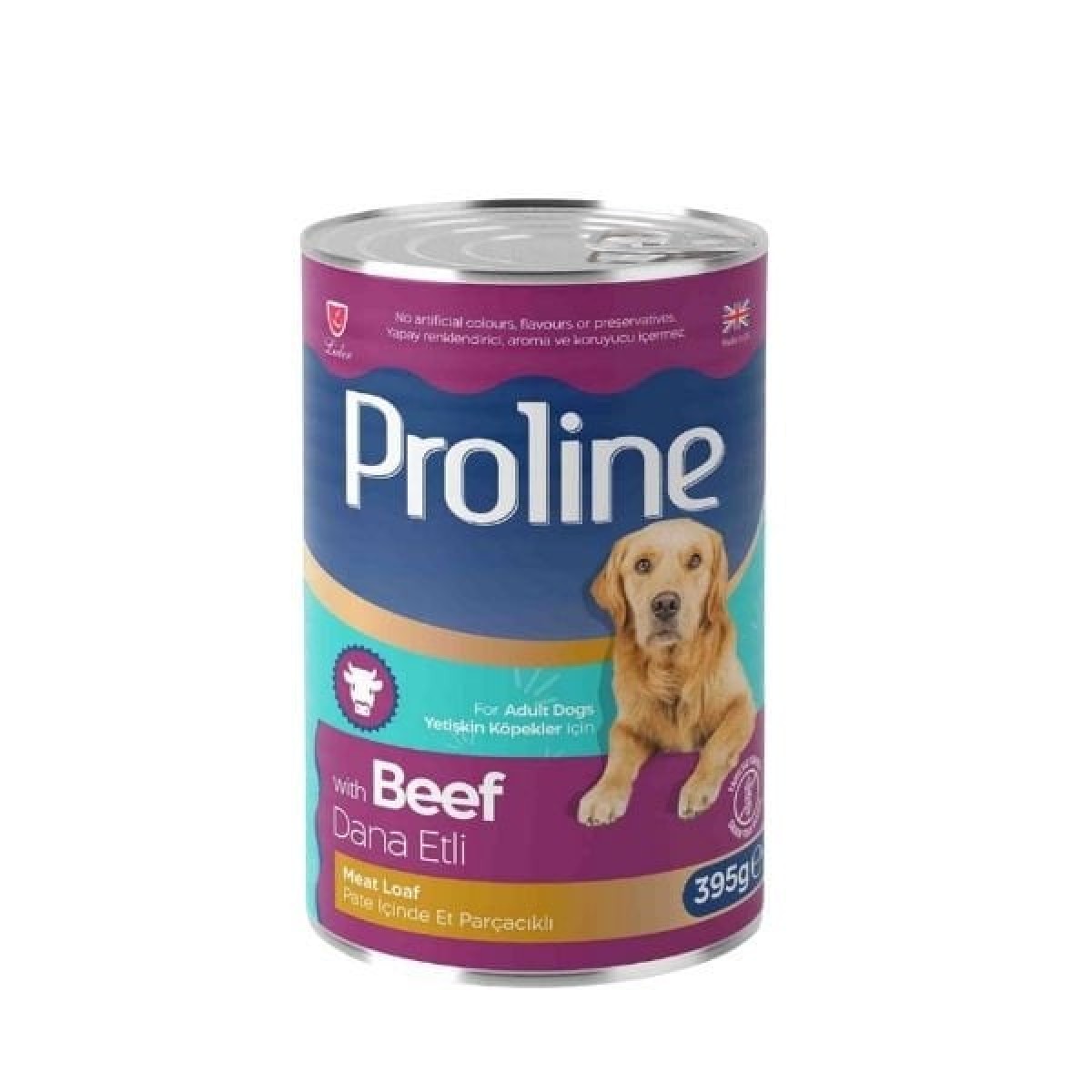 Proline Pate İçinde Et Parçacıklı Dana Etli Yetişkin Konserve Köpek Maması 395 Gr Proline Pate İçinde Et Parçacıklı Dana Etli Yetişkin Konserve Köpek Maması 395 Gr