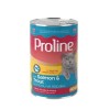 Proline Sos İçinde Et Parçacıklı Somonlu ve Alabalıklı Yetişkin Konserve Kedi Maması 400 Gr Proline Sos İçinde Et Parçacıklı Somonlu ve Alabalıklı Yetişkin Konserve Kedi Maması 400 Gr