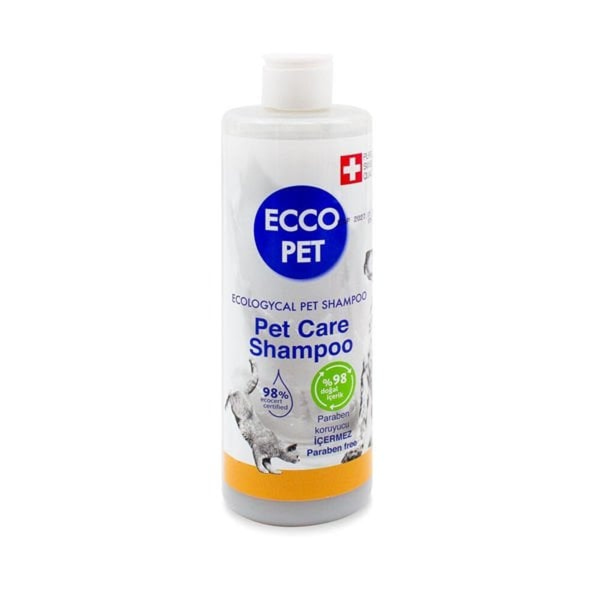 Purele Ecco Pet Care Kremli Kedi ve Köpek Şampuanı 400 Ml