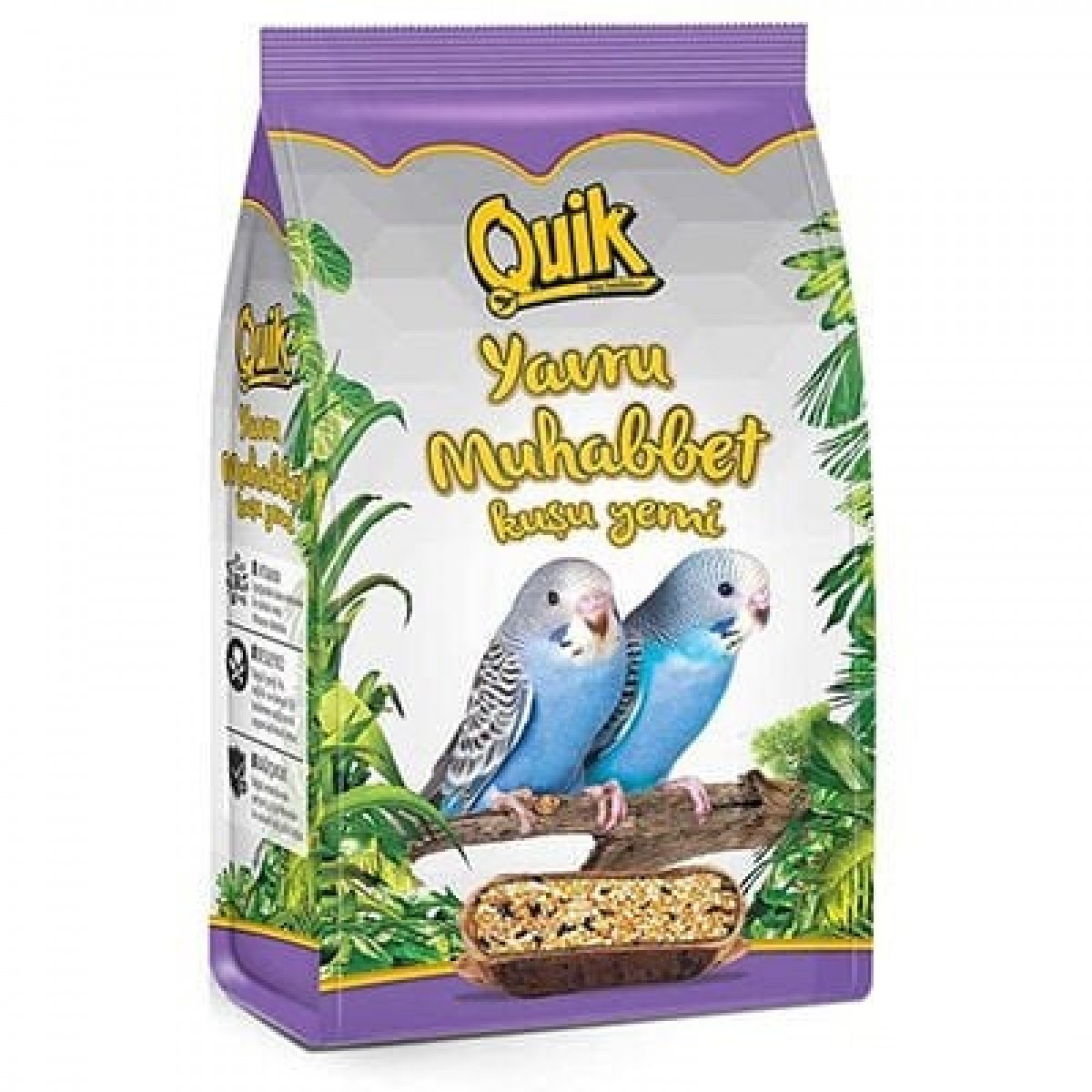 Quik Junior Yavru Muhabbet Kuşu Yemi 400 Gr Quik Junior Yavru Muhabbet Kuşu Yemi 400 Gr