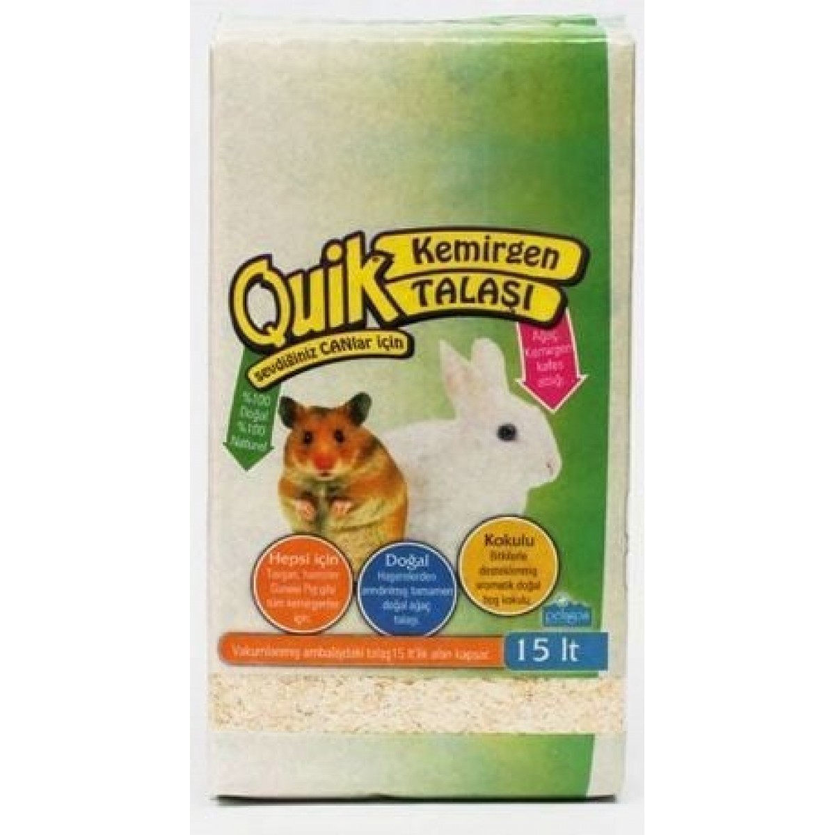 Quik Kemirgen Talaşı 15 Lt Quik Kemirgen Talaşı 15 Lt