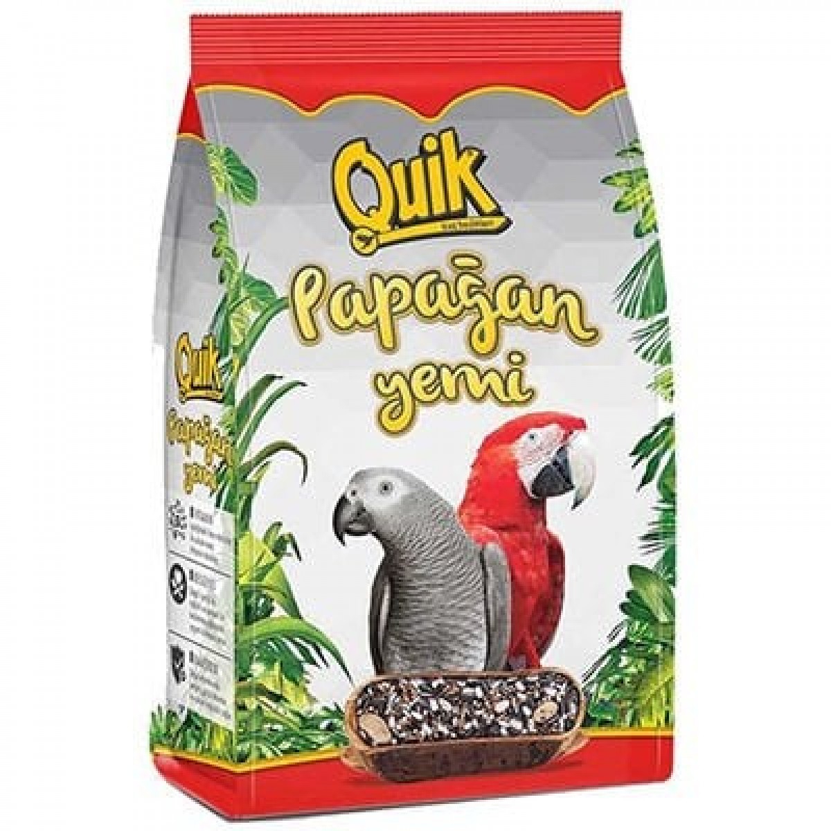 Quik Vitaminli Papağan Yemi 750 Gr Quik Vitaminli Papağan Yemi 750 Gr