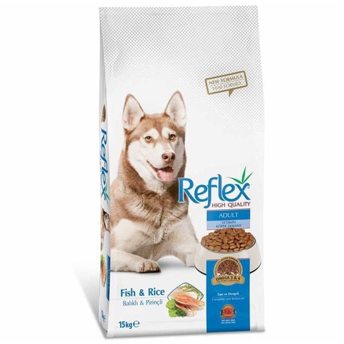 Reflex Adult Balıklı Yetişkin Köpek Maması 15 Kg Reflex Adult Balıklı Yetişkin Köpek Maması 15 Kg