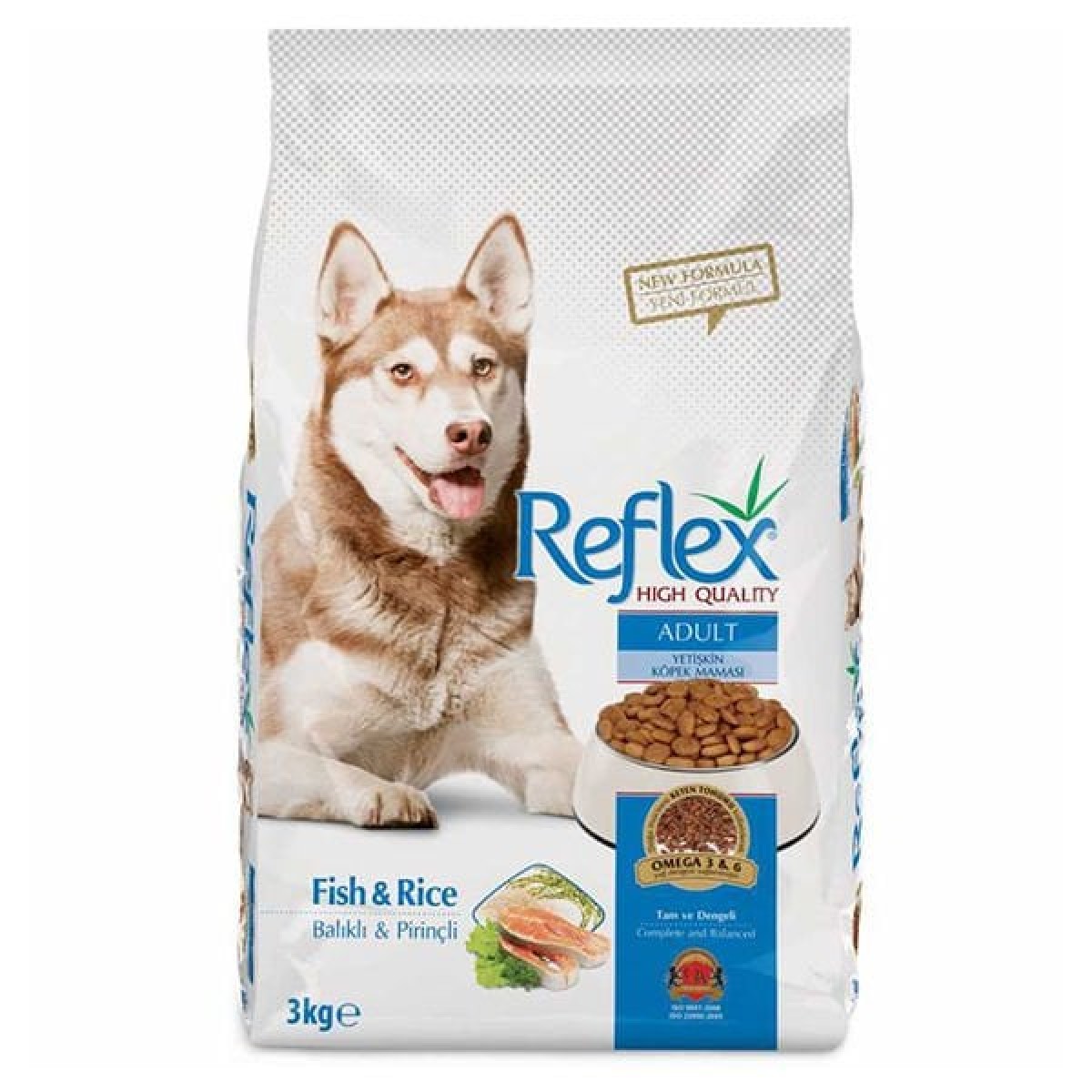 Reflex Adult Balıklı Yetişkin Köpek Maması 3 Kg Reflex Adult Balıklı Yetişkin Köpek Maması 3 Kg