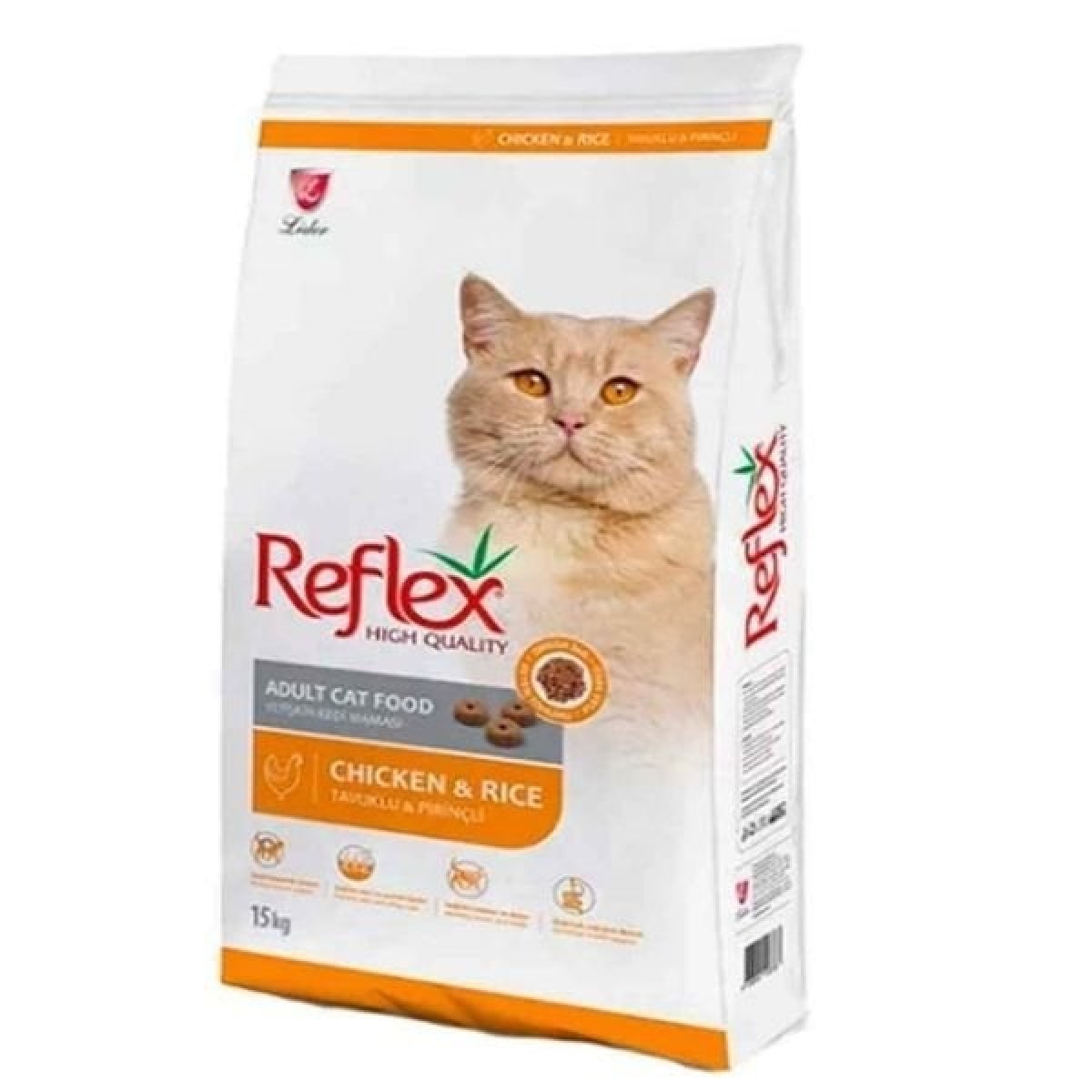 Reflex Adult Tavuklu Yetişkin Kedi Maması 15 Kg Reflex Adult Tavuklu Yetişkin Kedi Maması 15 Kg