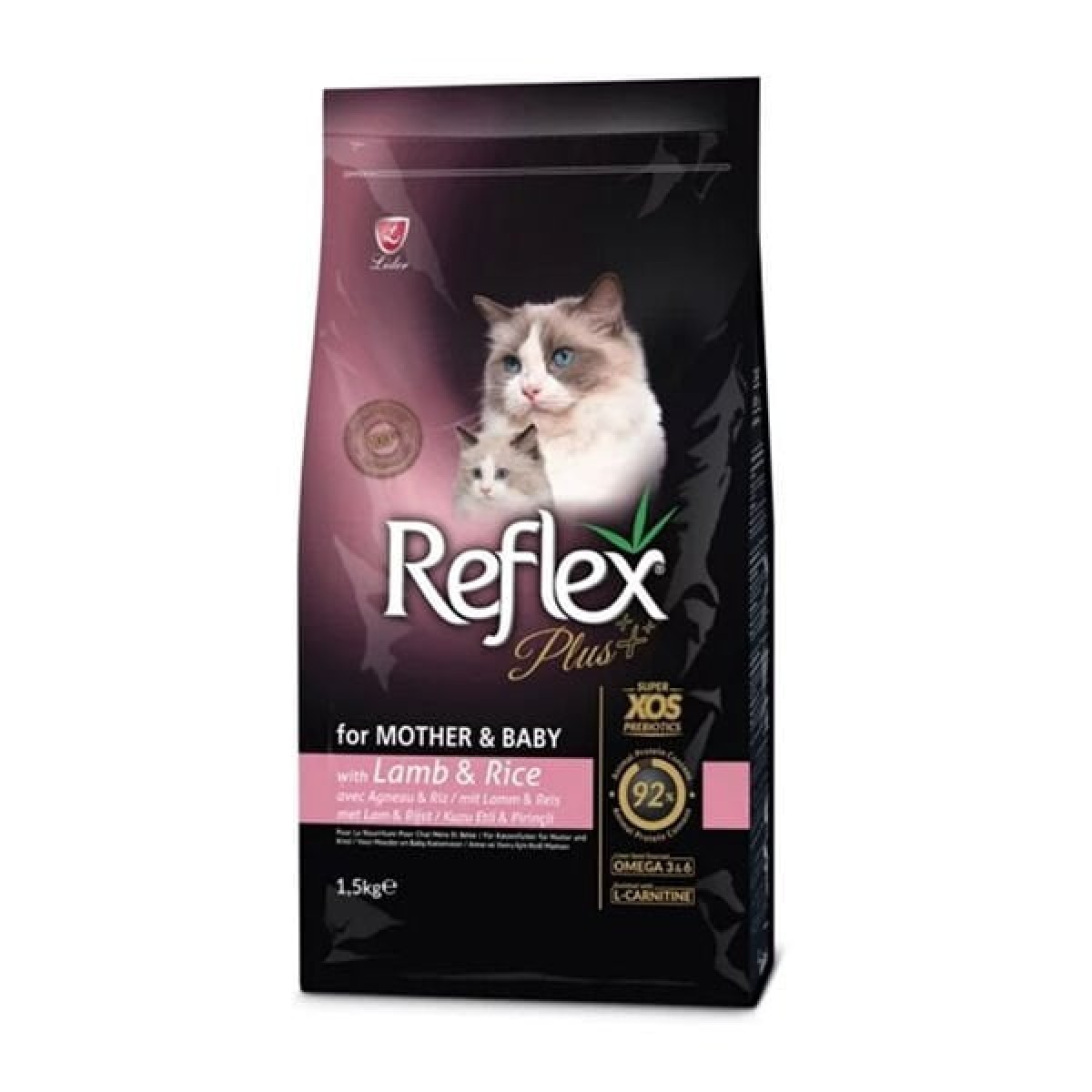 Reflex Plus Mother&Baby Kuzu ve Pirinçli Yavru Kedi Maması 1.5 Kg Reflex Plus Mother&Baby Kuzu ve Pirinçli Yavru Kedi Maması 1.5 Kg