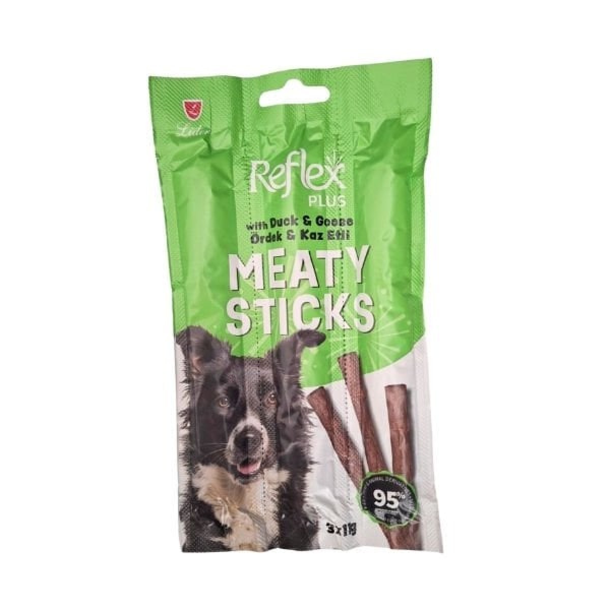 Reflex Plus Ördek ve Kaz Etli Çubuk Yetişkin Köpek Ödül Maması 11 Gr 3 Adet Reflex Plus Ördek ve Kaz Etli Çubuk Yetişkin Köpek Ödül Maması 11 Gr 3 Adet