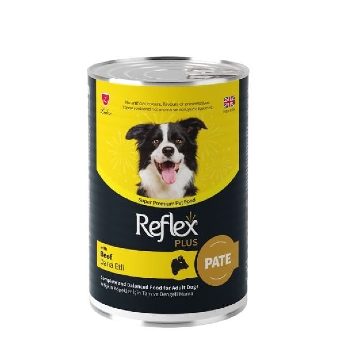 Reflex Plus Pate İçinde Dana Etli Yetişkin Konserve Köpek Maması 395 Gr Reflex Plus Pate İçinde Dana Etli Yetişkin Konserve Köpek Maması 395 Gr