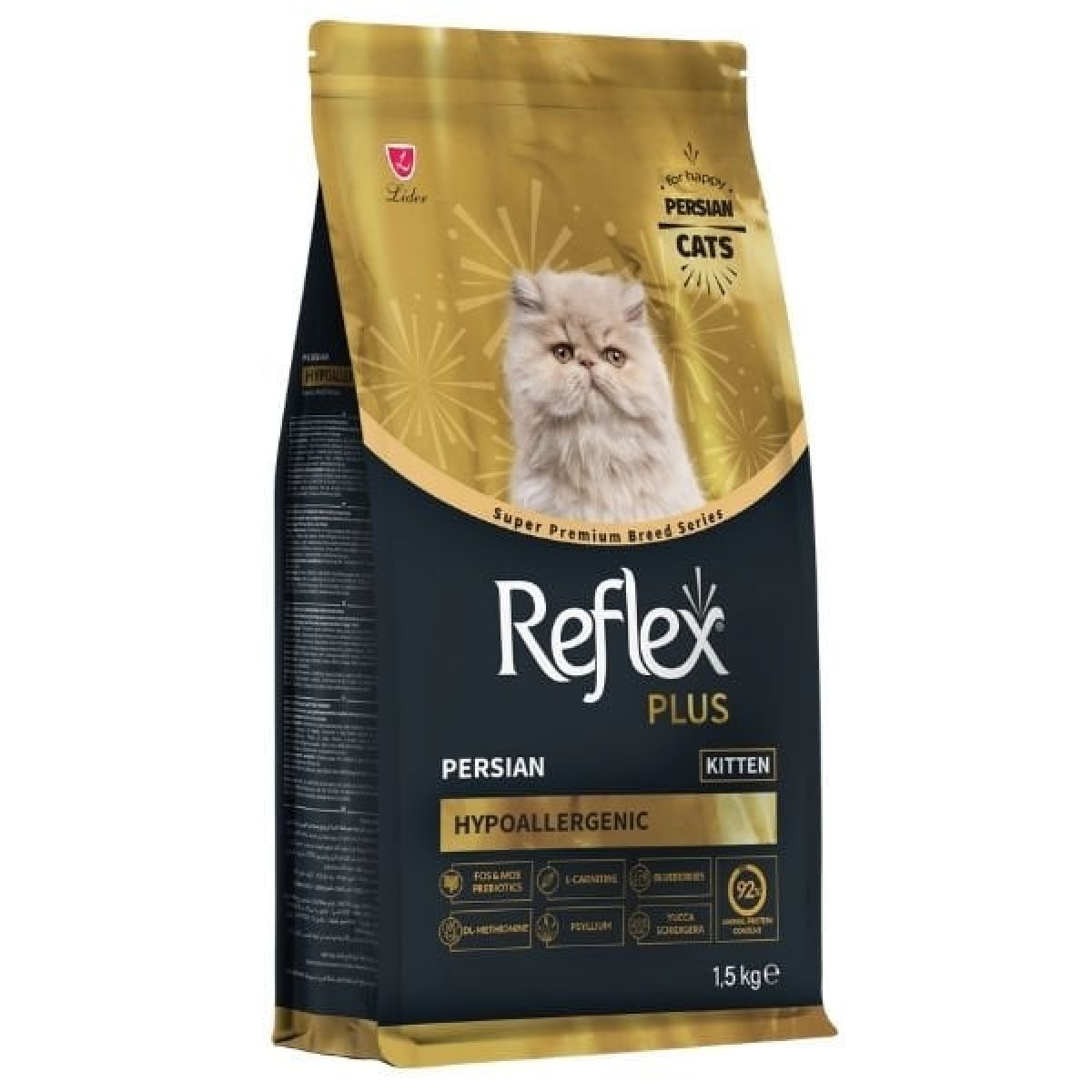 Reflex Plus Persian Tavuklu ve Yaban Mersinli Yavru Kedi Maması 1.5 Kg Reflex Plus Persian Tavuklu ve Yaban Mersinli Yavru Kedi Maması 1.5 Kg