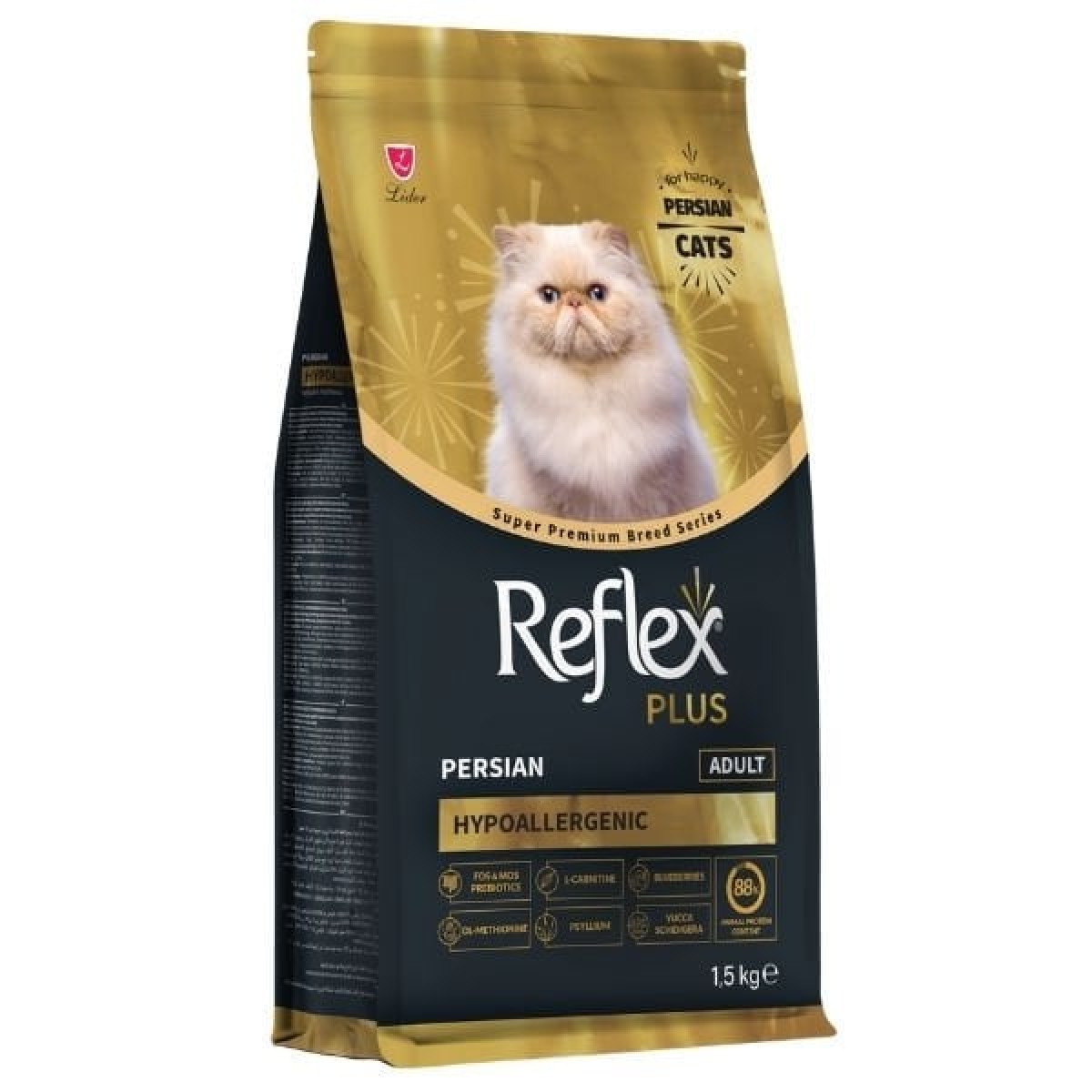 Reflex Plus Persian Tavuklu ve Yaban Mersinli Yetişkin Kedi Maması 1.5 Kg Reflex Plus Persian Tavuklu ve Yaban Mersinli Yetişkin Kedi Maması 1.5 Kg