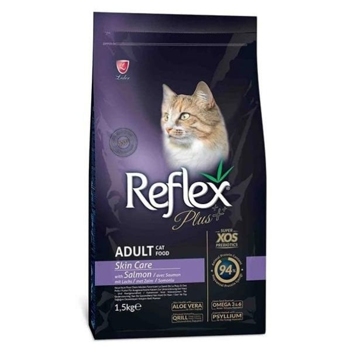 Reflex Plus Skin Care Somonlu Yetişkin Kedi Maması 1.5 Kg Reflex Plus Skin Care Somonlu Yetişkin Kedi Maması 1.5 Kg