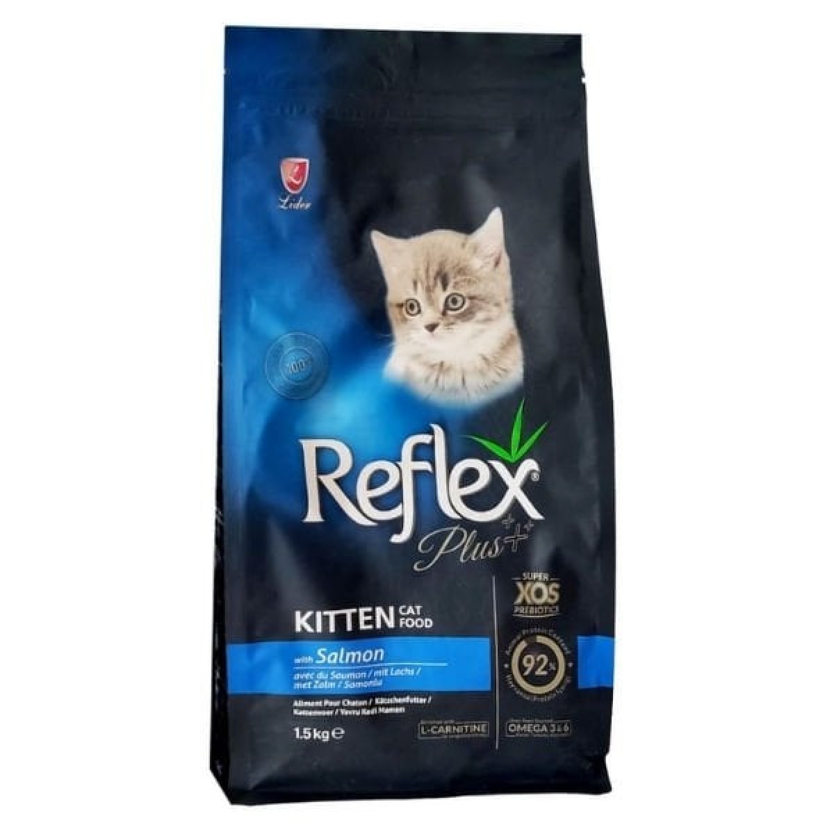 Reflex Plus Somonlu ve Pirinçli Yavru Kedi Maması 1.5 Kg Reflex Plus Somonlu ve Pirinçli Yavru Kedi Maması 1.5 Kg