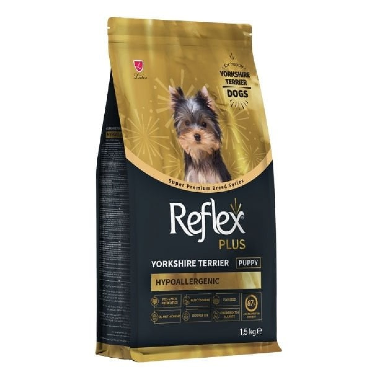 Reflex Plus Yorkshire Terrier Hypoallergenic Tavuklu Yavru Köpek Maması 1.5 Kg Reflex Plus Yorkshire Terrier Hypoallergenic Tavuklu Yavru Köpek Maması 1.5 Kg