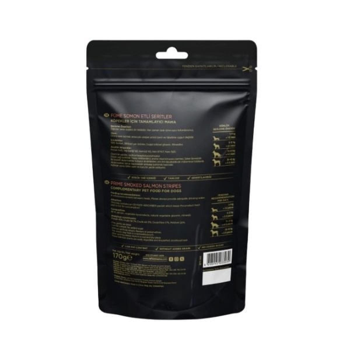 Reflex Snackies Natural Füme Somon Etli Şerit Köpek Ödül Maması 170 Gr Reflex Snackies Natural Füme Somon Etli Şerit Köpek Ödül Maması 170 Gr