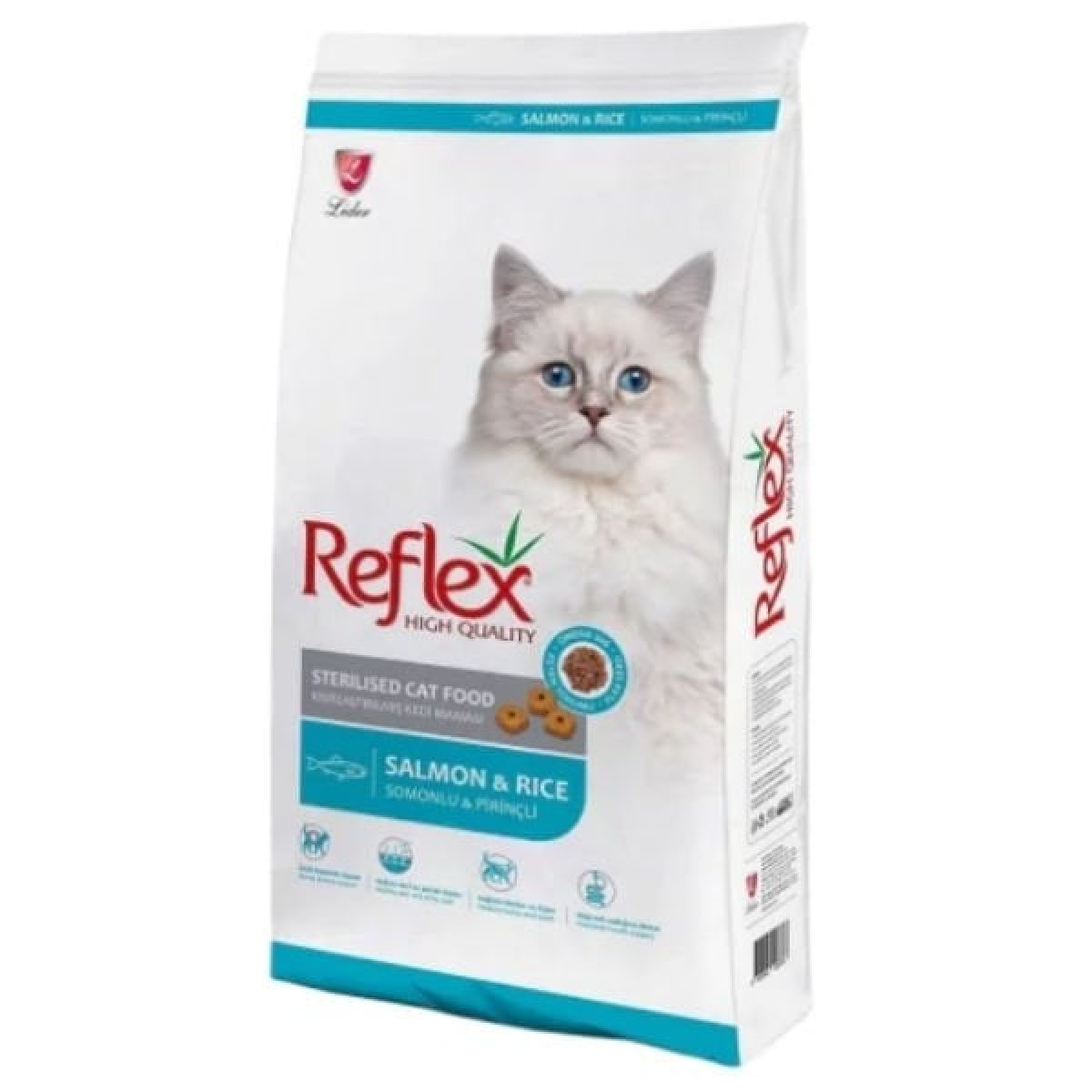 Reflex Sterilised Somon Balıklı Kısırlaştırılmış Kedi Maması 15+1 Kg Hediyeli