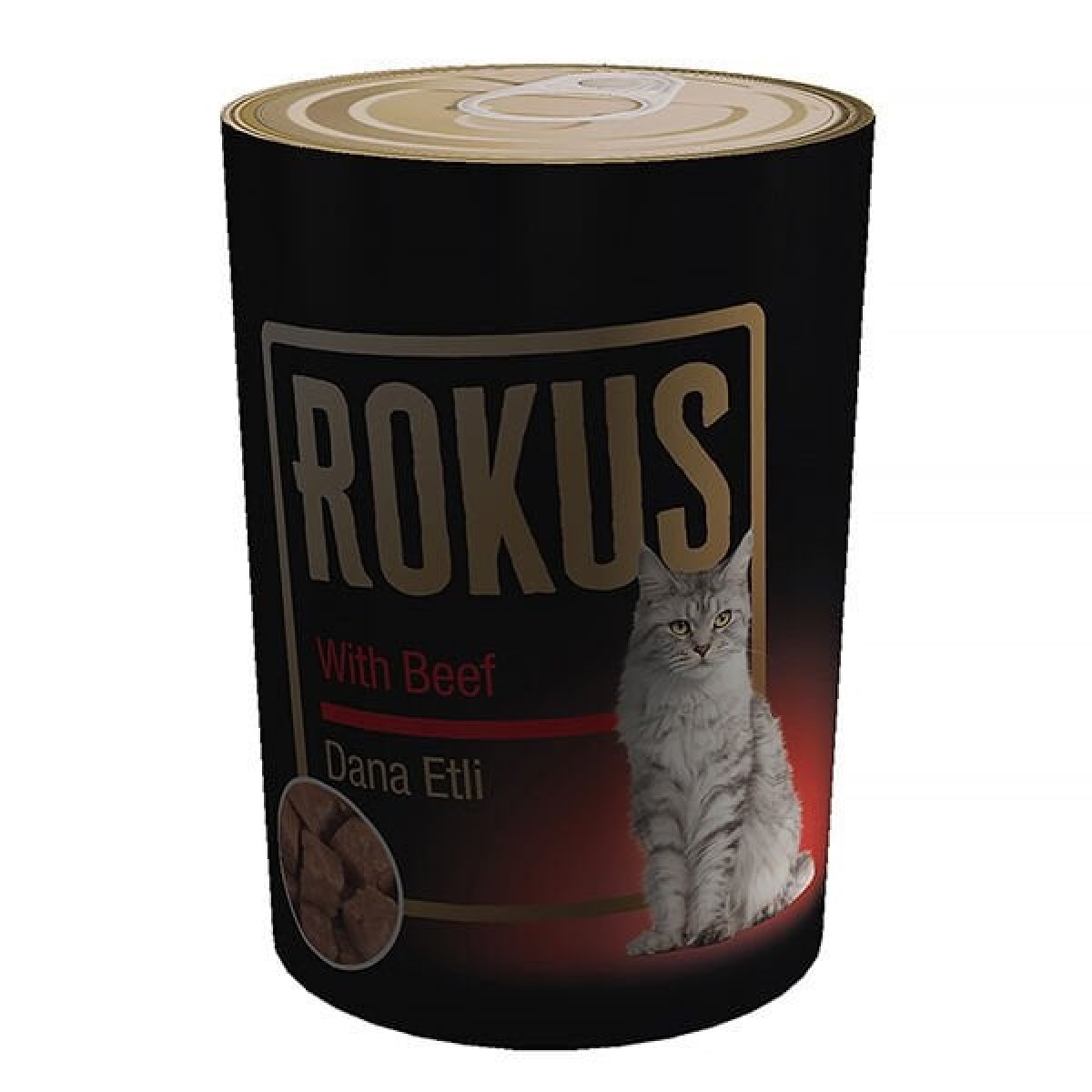 Rokus Dana Etli Yetişkin Konserve Kedi Maması 410 Gr Rokus Dana Etli Yetişkin Konserve Kedi Maması 410 Gr