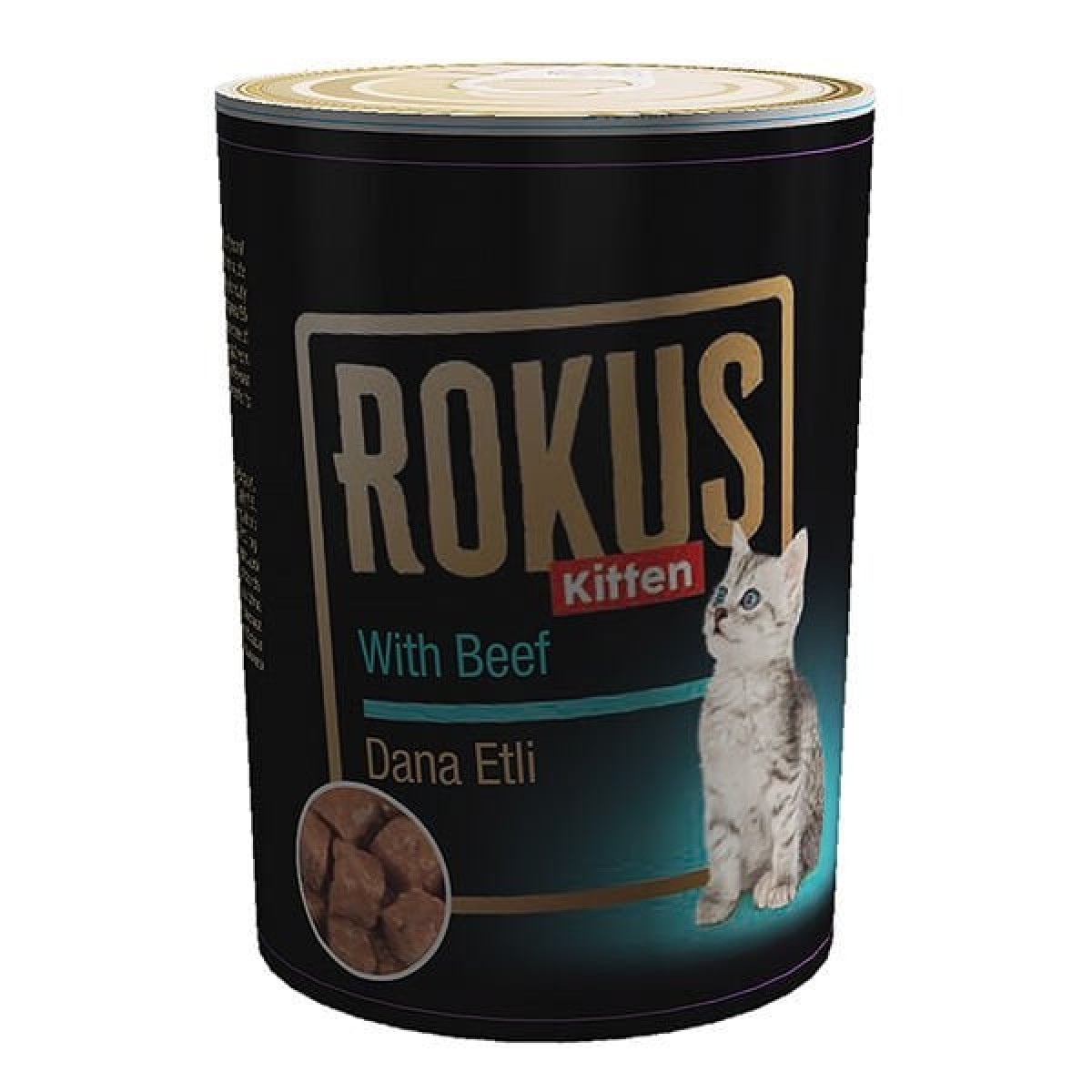 Rokus Tavuklu Yavru Konserve Kedi Maması 410 Gr Rokus Tavuklu Yavru Konserve Kedi Maması 410 Gr