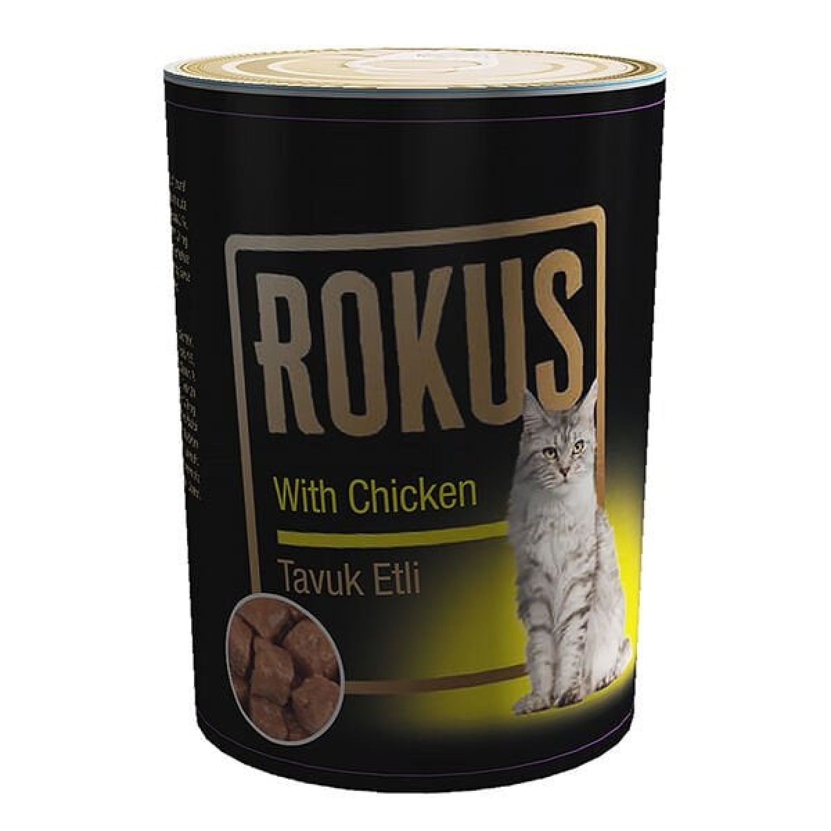 Rokus Tavuklu Yetişkin Konserve Kedi Maması 410 Gr Rokus Tavuklu Yetişkin Konserve Kedi Maması 410 Gr