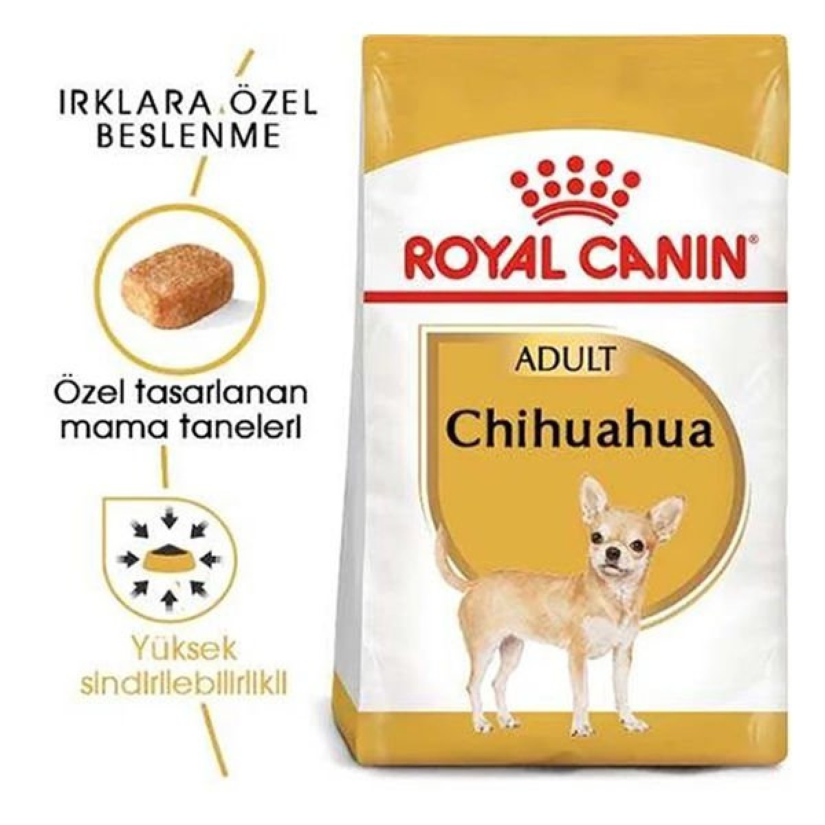 Royal Canin Chihuahua Adult Yetişkin Köpek Maması 1.5 Kg Royal Canin Chihuahua Adult Yetişkin Köpek Maması 1.5 Kg