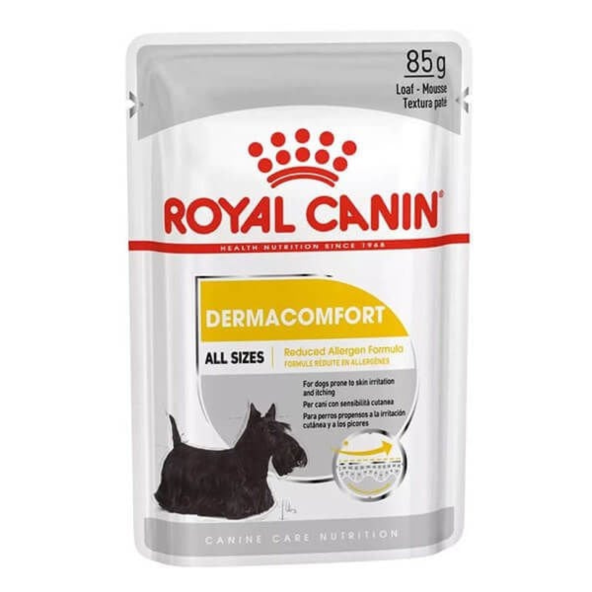 Royal Canin Mini Dermacomfort Pouch Konserve Köpek Maması 85 Gr Royal Canin Mini Dermacomfort Pouch Konserve Köpek Maması 85 Gr