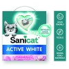 Sanicat Active White Lotus Çiçeği Kokulu Doğal Kedi Kumu 6 Lt