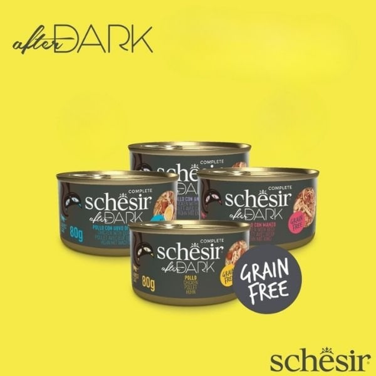 Schesir After Dark Et Suyunda Karışık Lezzetler Yetişkin Konserve Kedi Maması 12 Adet 80 Gr Schesir After Dark Et Suyunda Karışık Lezzetler Yetişkin Konserve Kedi Maması 12 Adet 80 Gr