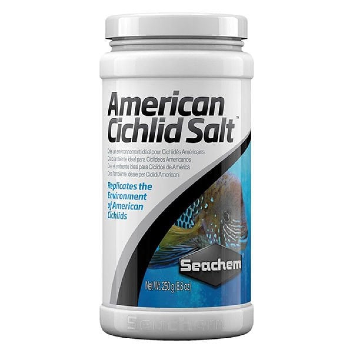 Seachem American Cichlid Salt Akvaryum Tuzu 250 Gr Seachem American Cichlid Salt Akvaryum Tuzu 250 Gr