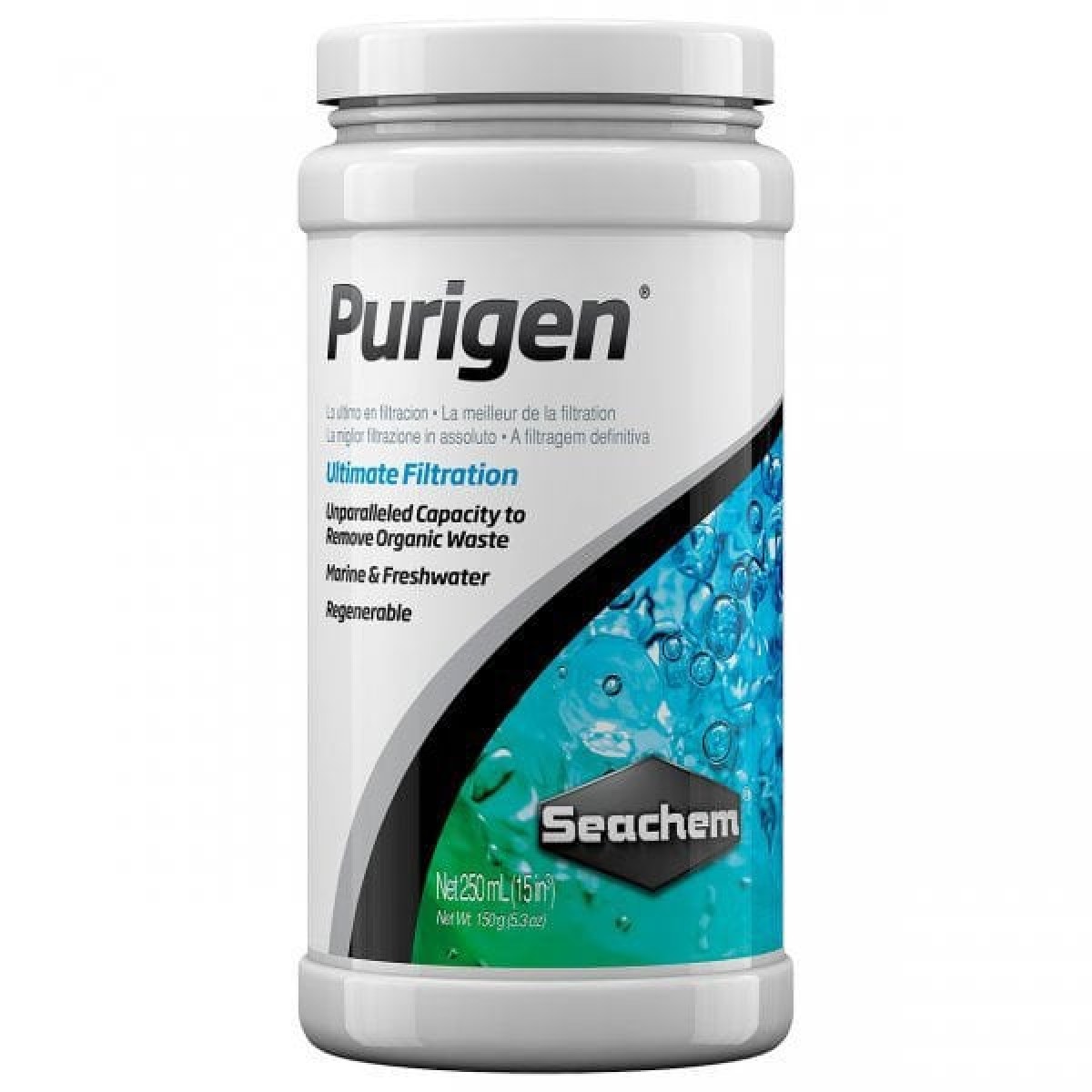 Seachem Purigen Su Berraklaştırıcı ve Bakteri Tutucu 250 Ml Seachem Purigen Su Berraklaştırıcı ve Bakteri Tutucu 250 Ml