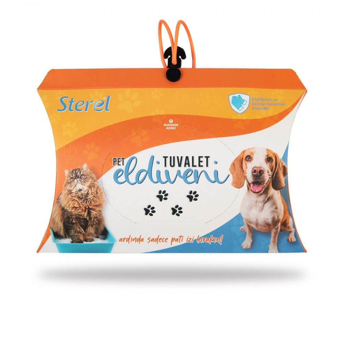 Sterel Pet Tuvalet Eldiveni 50 Adet Sterel Pet Tuvalet Eldiveni 50 Adet