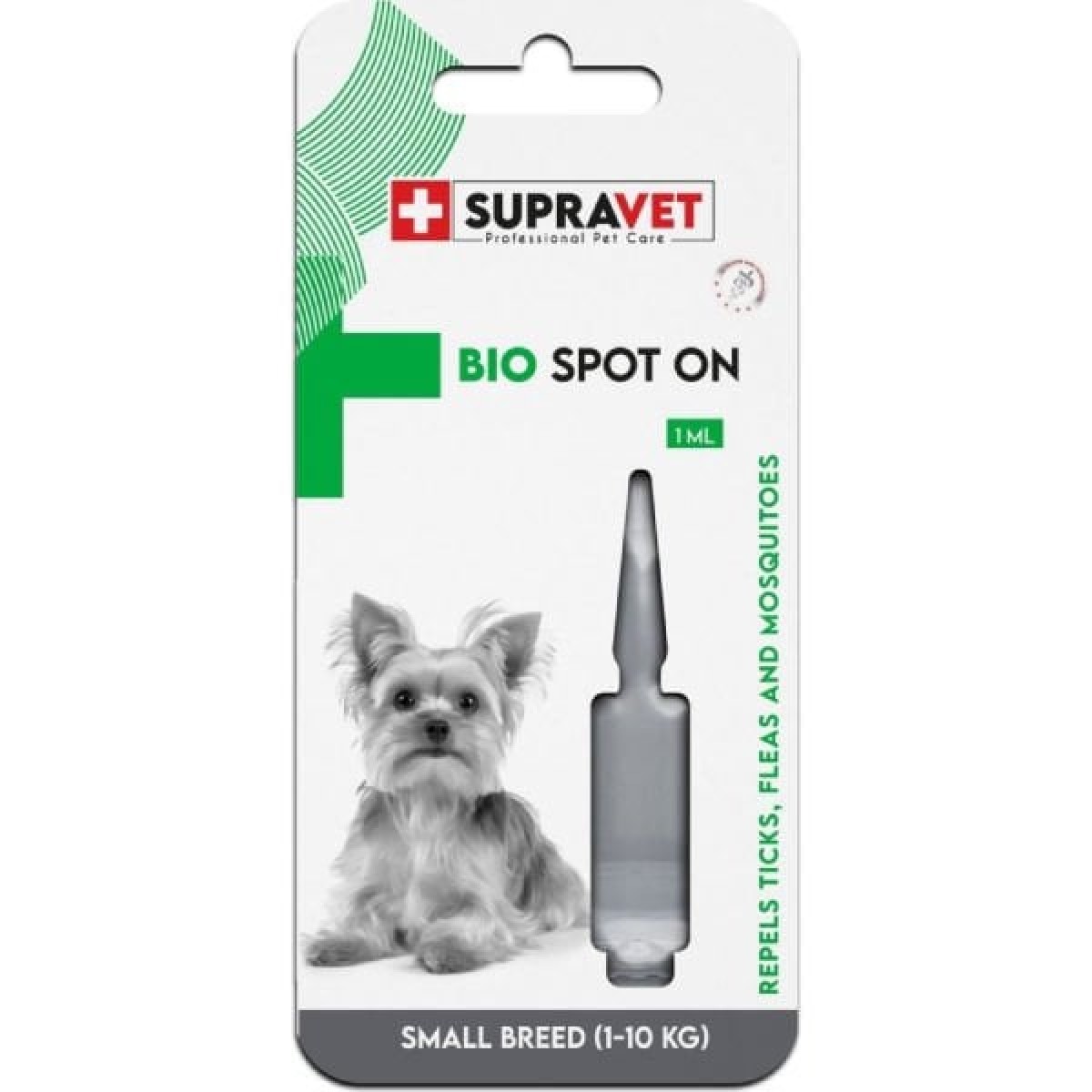 Supravet Küçük Irk Köpek Deri ve Tüy Bakım Yağı Bit Pire Kene Dış Parazit Ense Damlası 1-10 Kg Supravet Küçük Irk Köpek Deri ve Tüy Bakım Yağı Bit Pire Kene Dış Parazit Ense Damlası 1-10 Kg