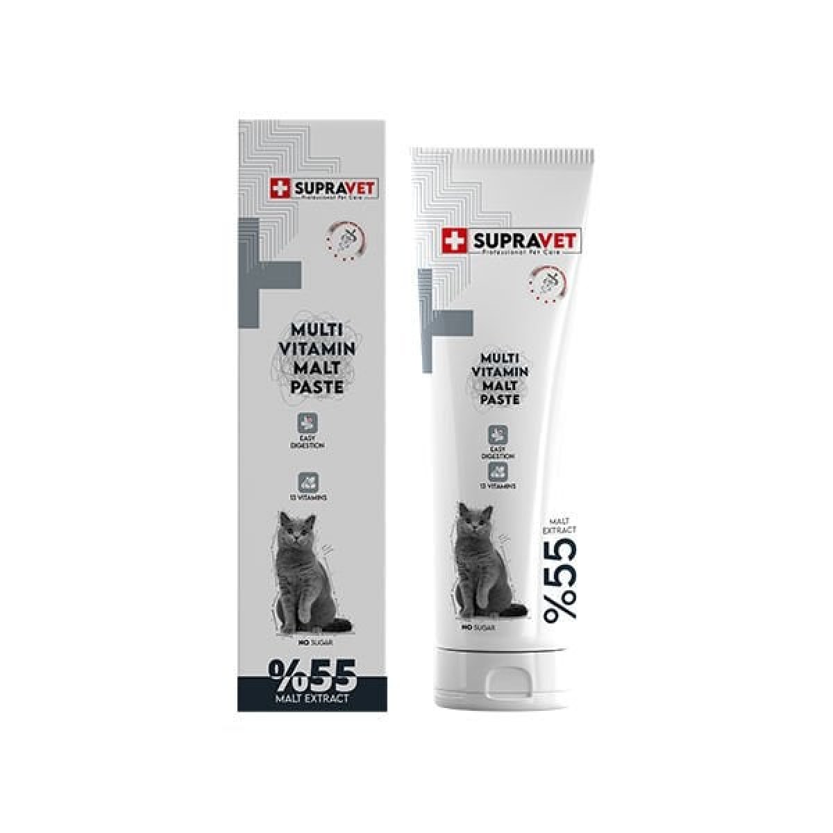 Supravet Malt Paste Multivitamin Kedi Macunu 100 Gr Supravet Malt Paste Multivitamin Kedi Macunu 100 Gr