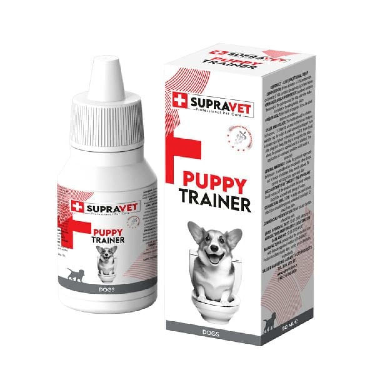 Supravet Yavru Köpek Tuvalet Eğitim Damlası 50 Ml