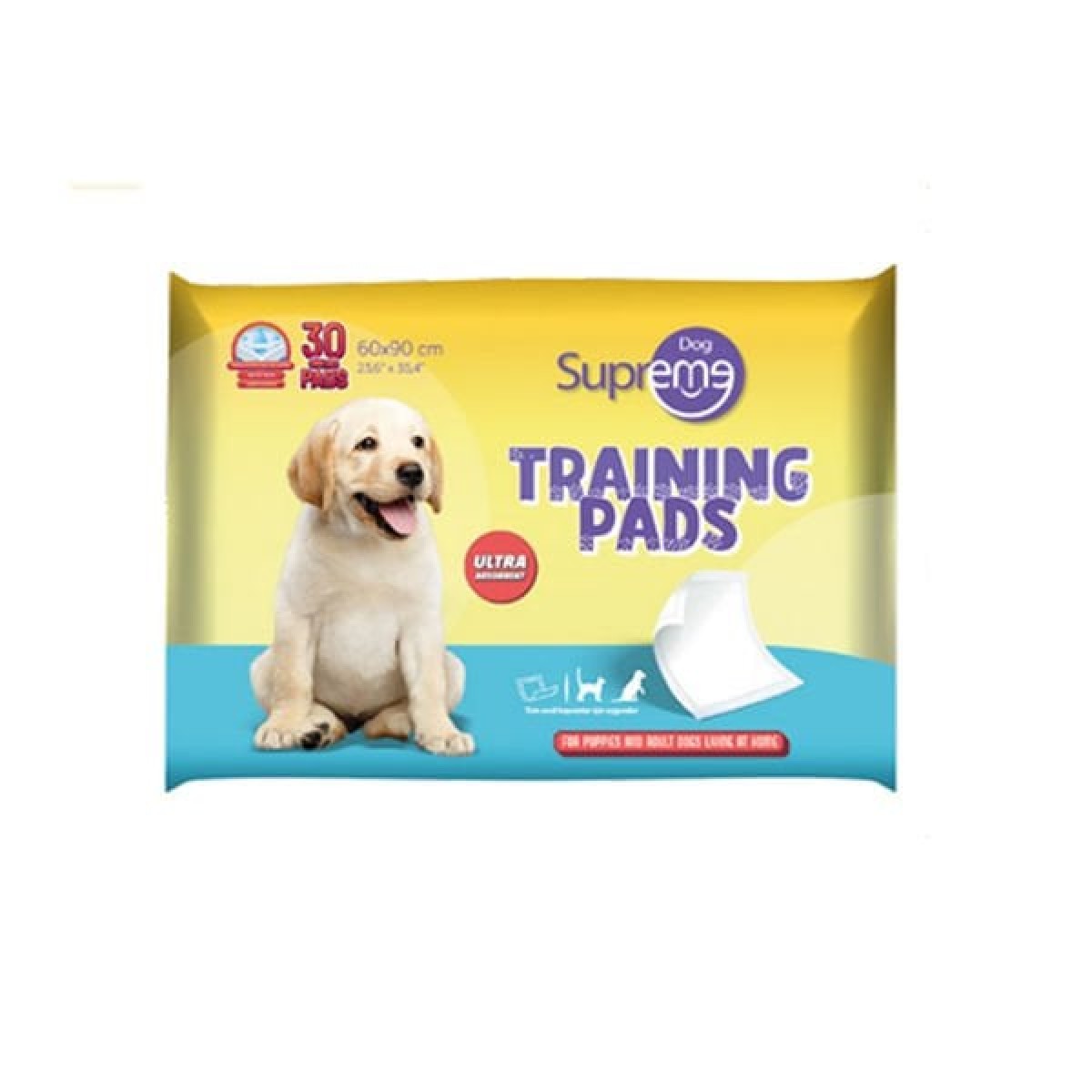 Supreme Ekstra Emici Polimer İçeren Tuvalet Köpek Eğitim Pedi 30 Adet Supreme Ekstra Emici Polimer İçeren Tuvalet Köpek Eğitim Pedi 30 Adet