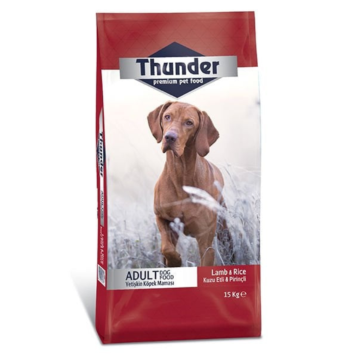 Thunder Kuzulu Yetişkin Köpek Maması 15 Kg