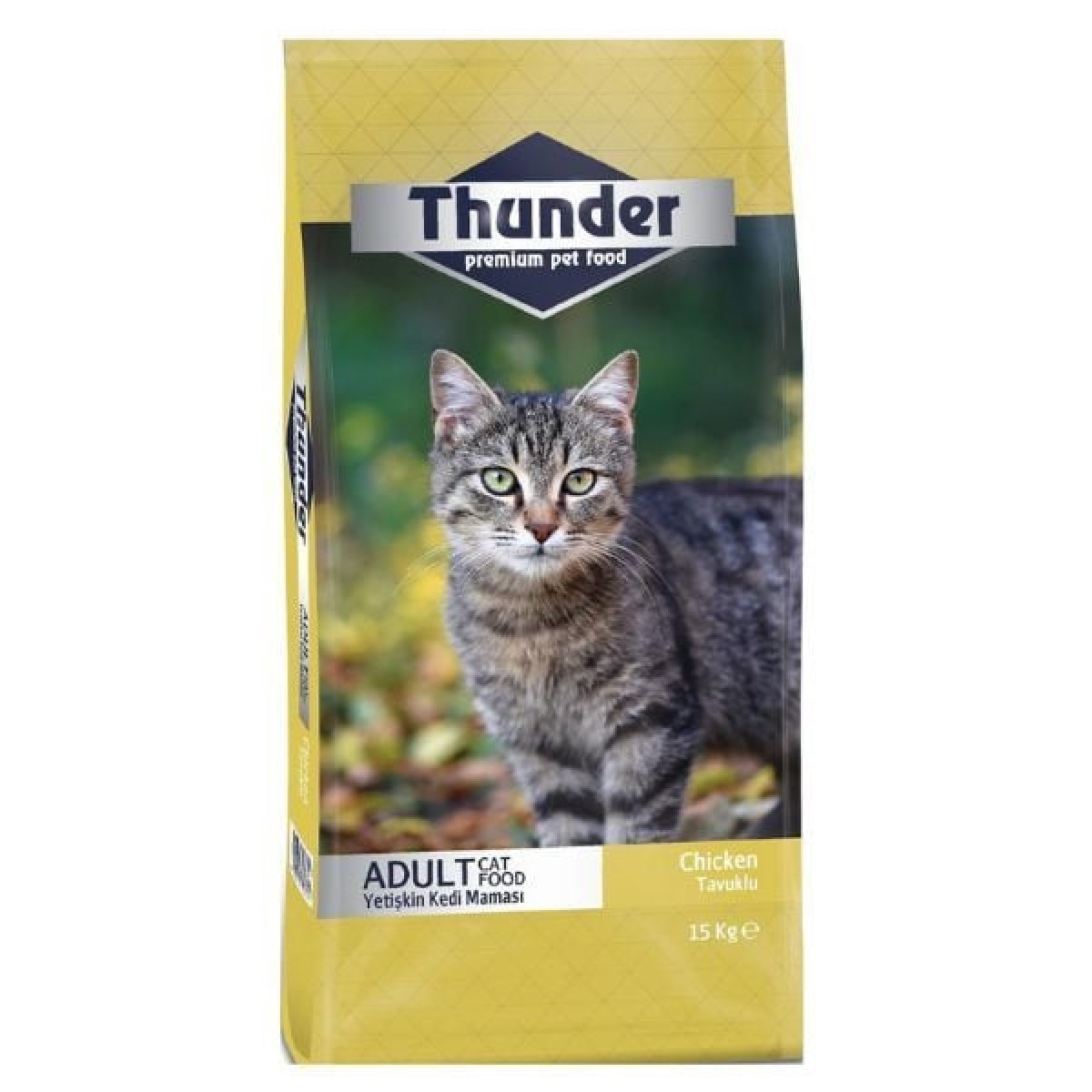 Thunder Tavuklu Yetişkin Kedi Maması 15 Kg Thunder Tavuklu Yetişkin Kedi Maması 15 Kg