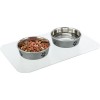 Trixie Köpek Plastik Mama ve Su Kabı Servisi Şeffaf 48x30 Cm Trixie Köpek Plastik Mama ve Su Kabı Servisi Şeffaf 48x30 Cm