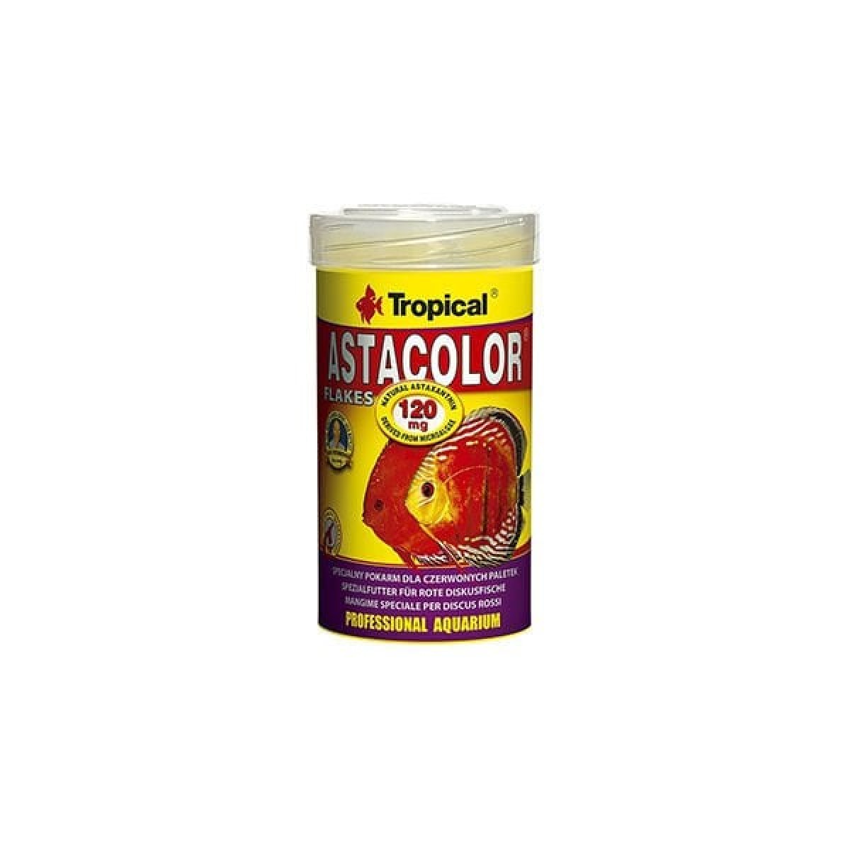 Tropical Astacolor Flakes Kırmızı Discus Balıkları için Astaksantinli Pul Yem 100 Ml Tropical Astacolor Flakes Kırmızı Discus Balıkları için Astaksantinli Pul Yem 100 Ml