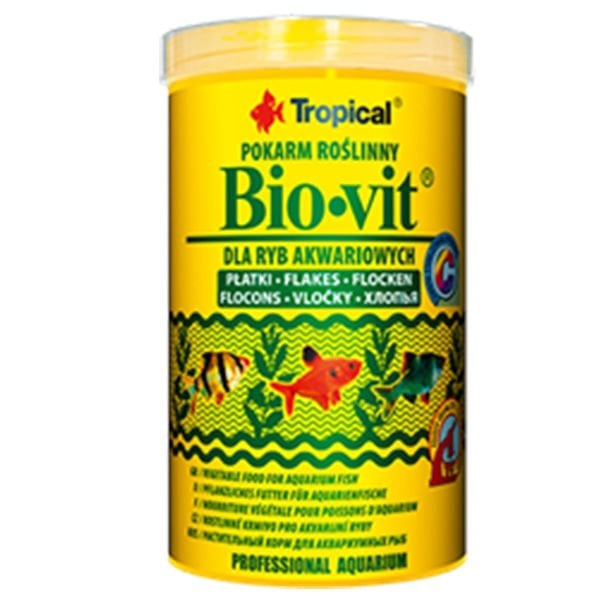 Tropical Bio-Vit Bitkisel İçerikli Pul Balık Yemi 100 Ml 20 Gr Tropical Bio-Vit Bitkisel İçerikli Pul Balık Yemi 100 Ml 20 Gr