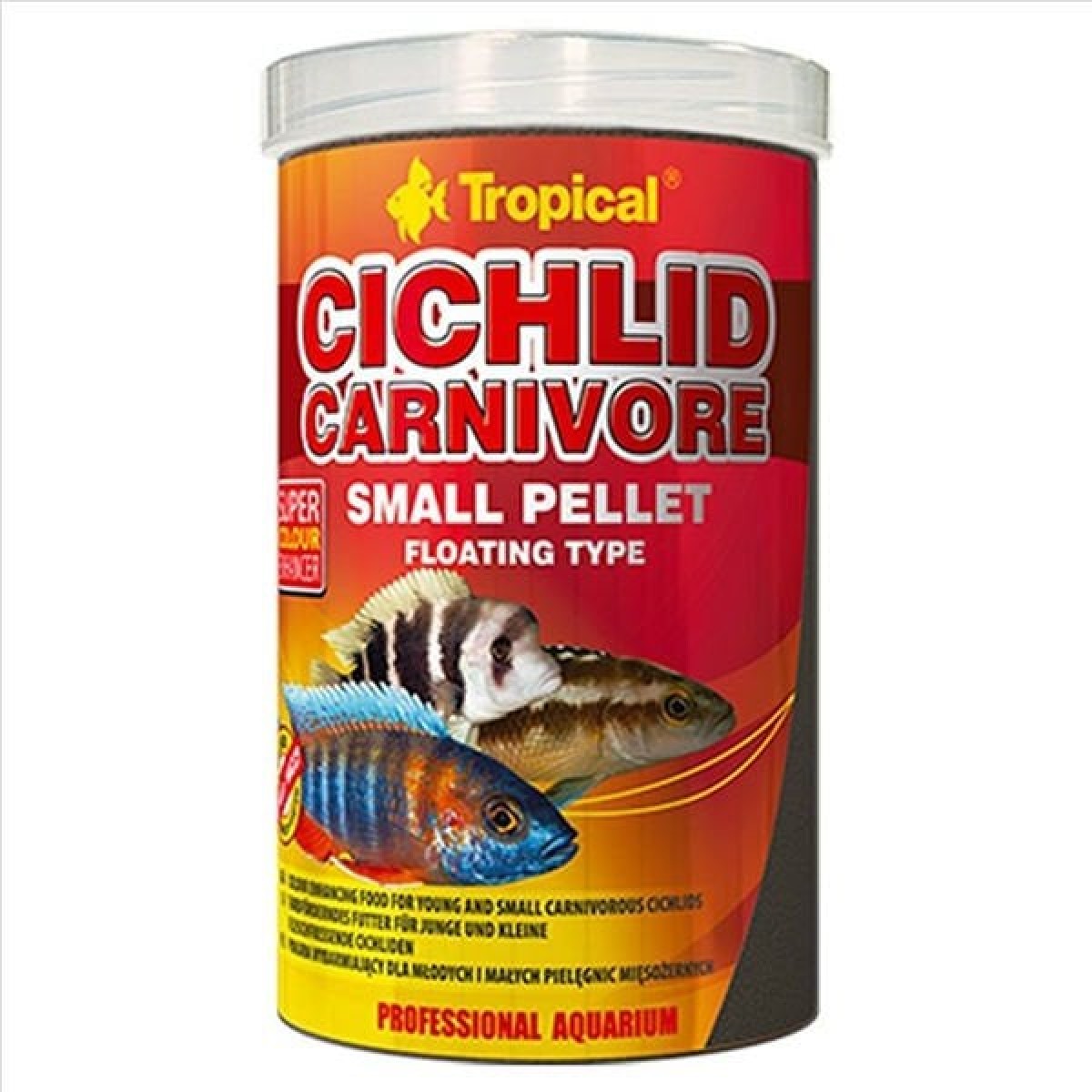 Tropical Cichlid Carnivore Pellet Granür Etobur Ciklet Yemi Small 250 Ml Tropical Cichlid Carnivore Pellet Granür Etobur Ciklet Yemi Small 250 Ml