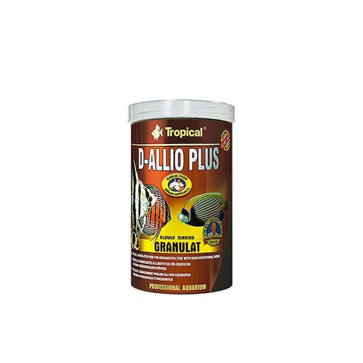 Tropical D-Allio Plus Granulat Discus Balıklar için Sarımsaklı Granül Balık Yemi 250 Ml 150 Gr Tropical D-Allio Plus Granulat Discus Balıklar için Sarımsaklı Granül Balık Yemi 250 Ml 150 Gr