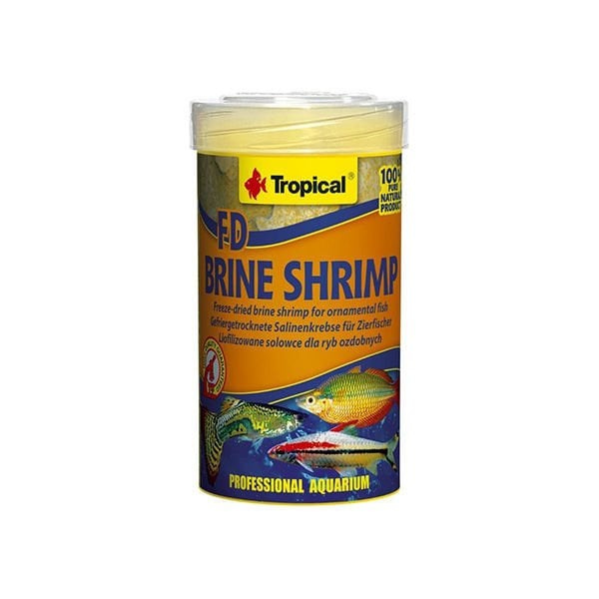 Tropical FD Brine Shrimp Kurutulmuş Küp Karides Süs Balık Yemi 100 Ml 10 Gr Tropical FD Brine Shrimp Kurutulmuş Küp Karides Süs Balık Yemi 100 Ml 10 Gr