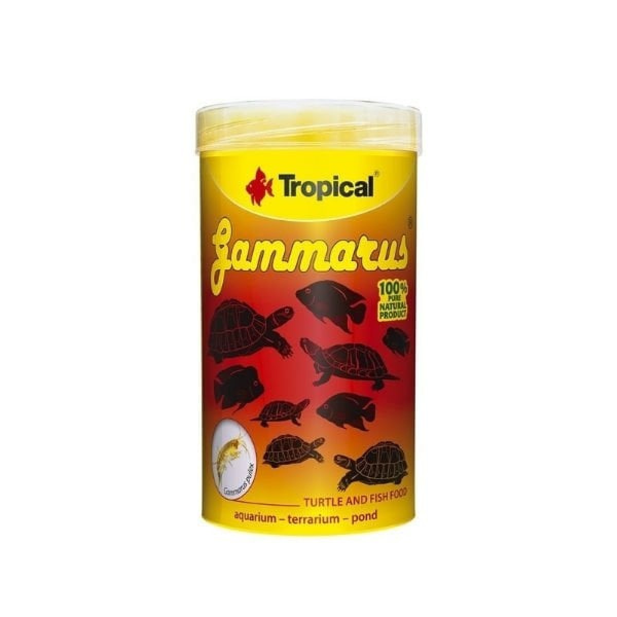 Tropical Gammarus Kurutulmuş Karides Kaplumbağa ve Balık Yemi 1000 Ml 120 Gr Tropical Gammarus Kurutulmuş Karides Kaplumbağa ve Balık Yemi 1000 Ml 120 Gr