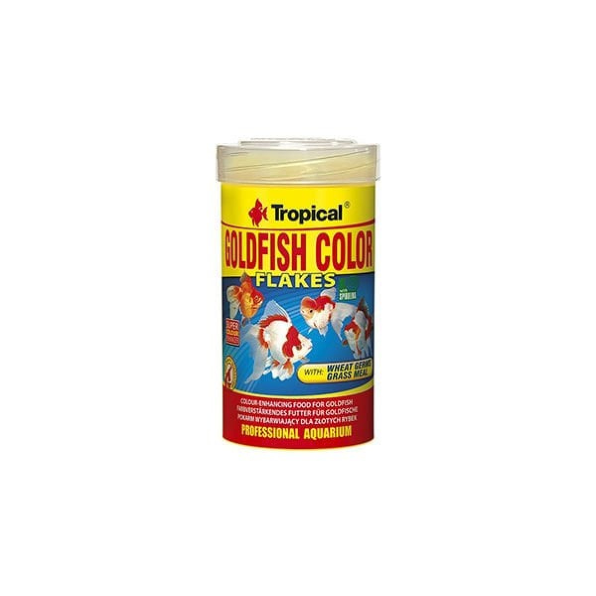 Tropical Goldfish Colour Flakes Japon Balıkları için Pul Balık Yemi 100 Ml 20 Gr Tropical Goldfish Colour Flakes Japon Balıkları için Pul Balık Yemi 100 Ml 20 Gr