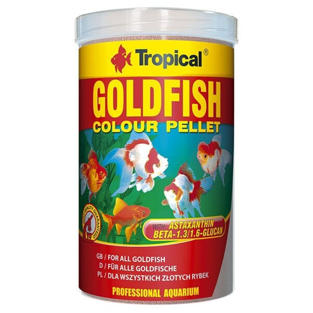 Tropical Goldfish Colour Pellet Japon Balıkları için Renklendirici Pellet Balık Yemi 250 Ml 90 Gr Tropical Goldfish Colour Pellet Japon Balıkları için Renklendirici Pellet Balık Yemi 250 Ml 90 Gr